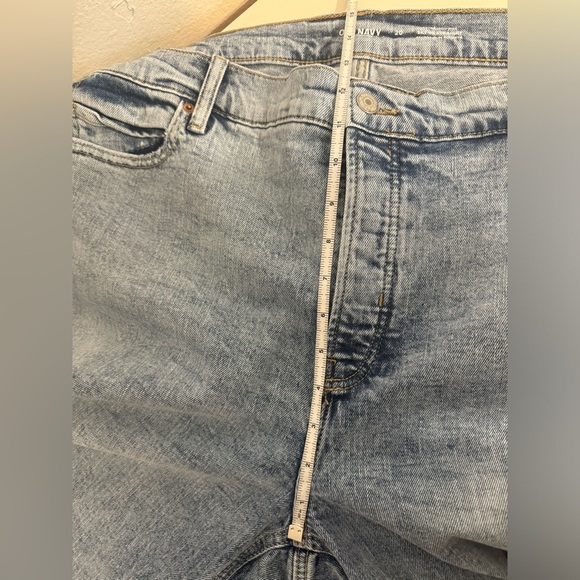 Old Navy Jeans Womens Extra High Rise Sky-Hi Straight Secret Slim Pockets NEW - Picture 9 of 12